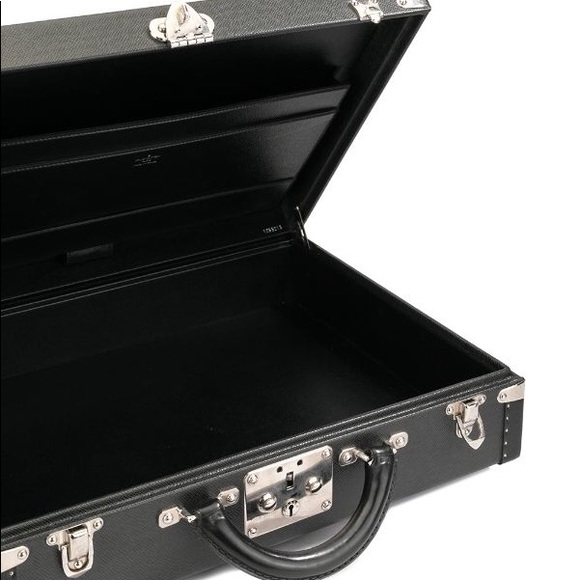 LOUIS VUITTON president trunk briefcase leather - Picture 3 of 8